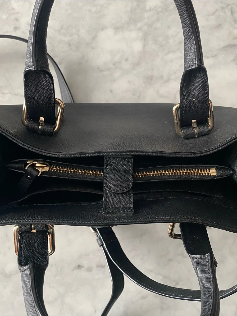 Kate Spade New York Cove Street Provence Satchel Textured Leather Bag